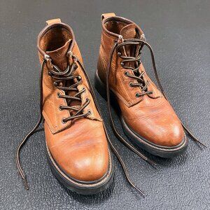 Vintage Ariat Lace Up Leather Boots